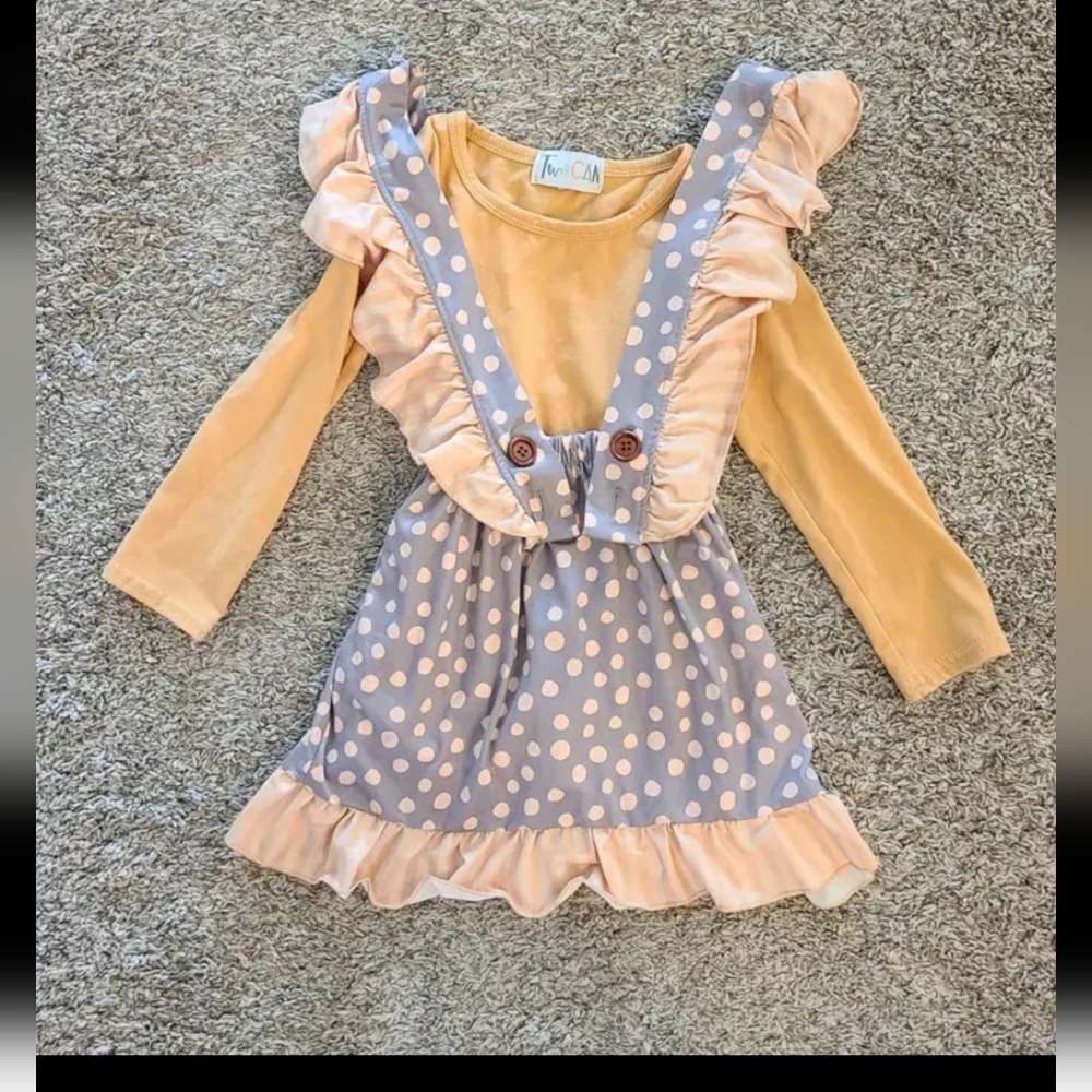 Girls pinafore skirt/dress